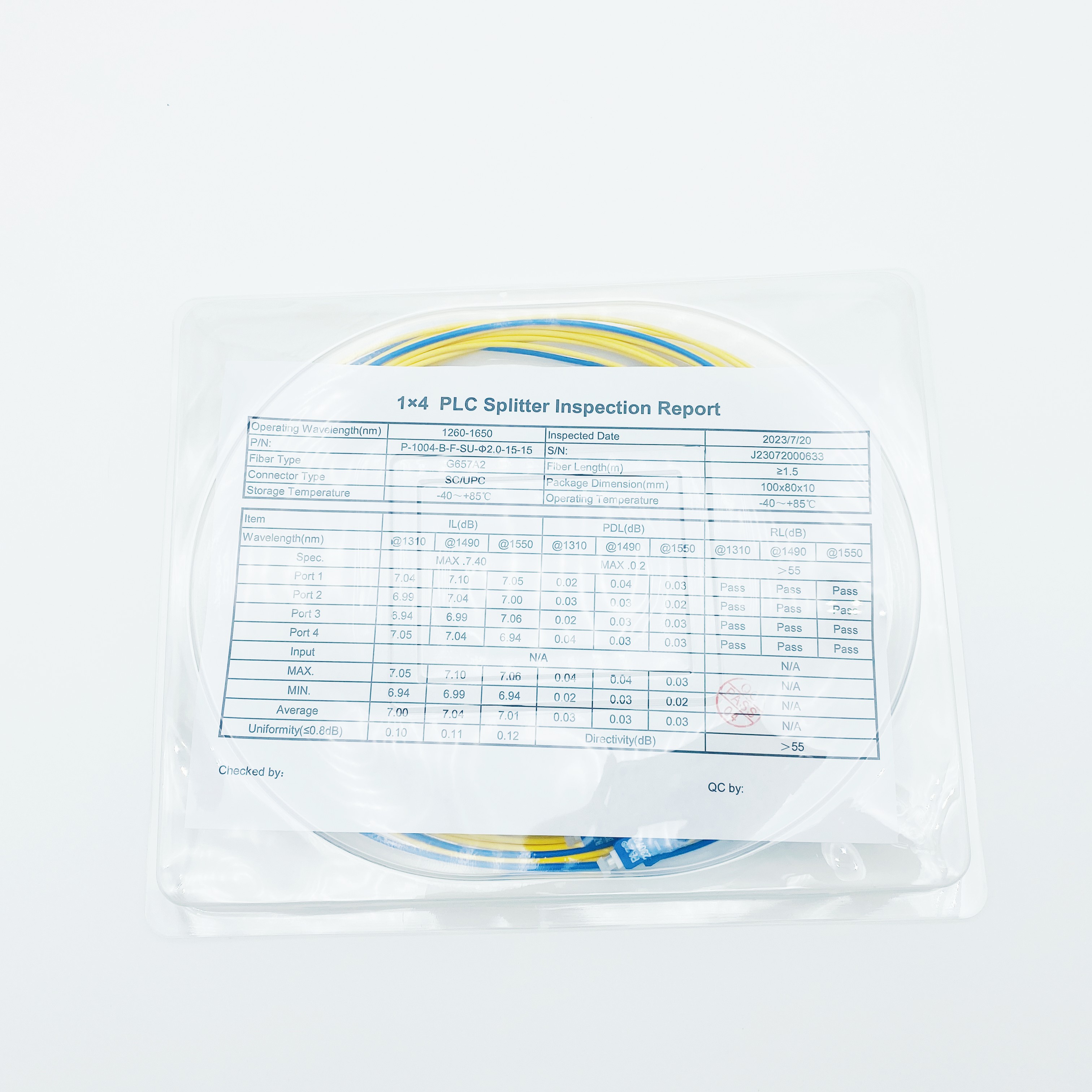 Как рассчитать потери в сплиттере?