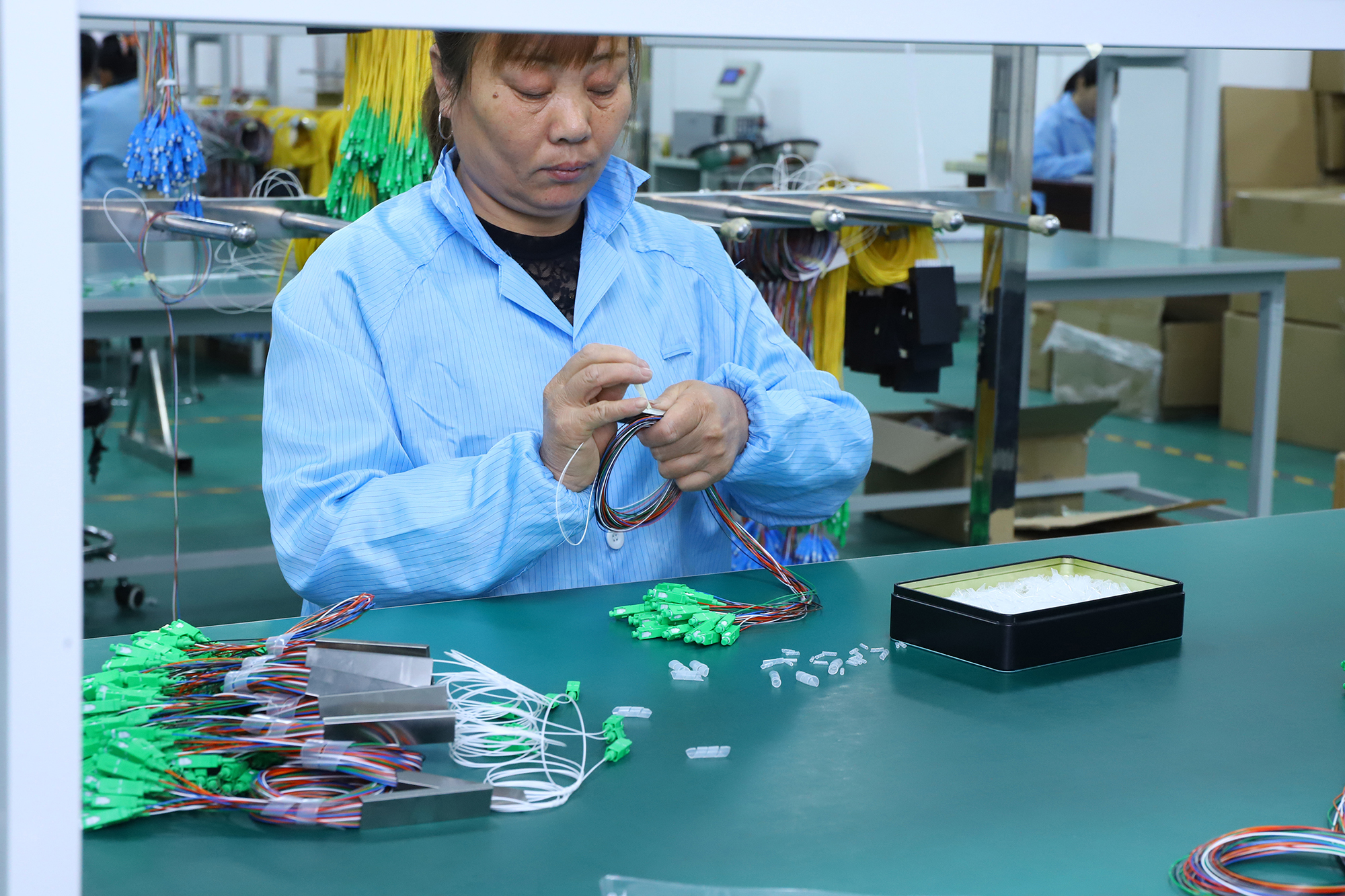 1x16 ABS Box Plc Splitter для Pon Networks 